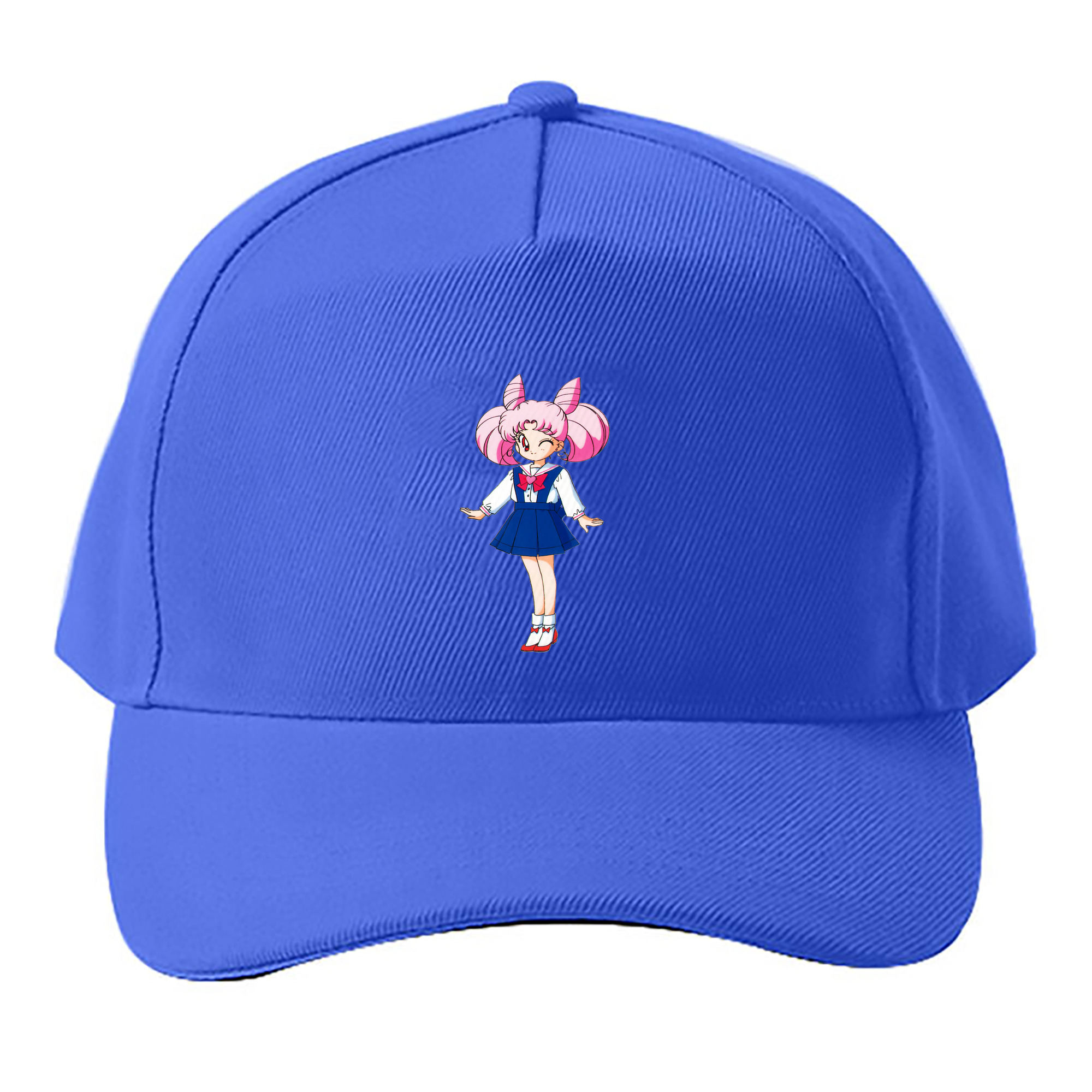 （画像用） 美少女戦士セーラームーン ちびうさ Sailor Moon Chibiusa Tsukino Usagi Small Lady Serenity ベースボールキャップ 綿100％ 男女兼用 帽子 スポーツ